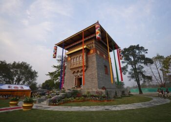 Perspective – The Ugyen Norlha Chorten