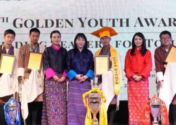 Yangtshel Wangyel wins 18th Golden Youth Award 2026