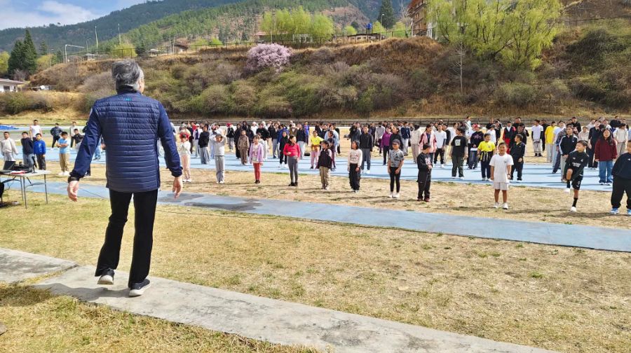 Japanese expert brings “Gymnastics for All” to Thimphu