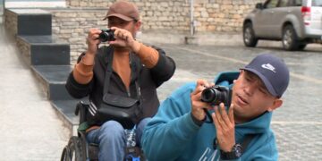 Persons with disabilities learn to tell stories through photography