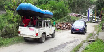 Worn-out Yebisa road continues to worry residents
