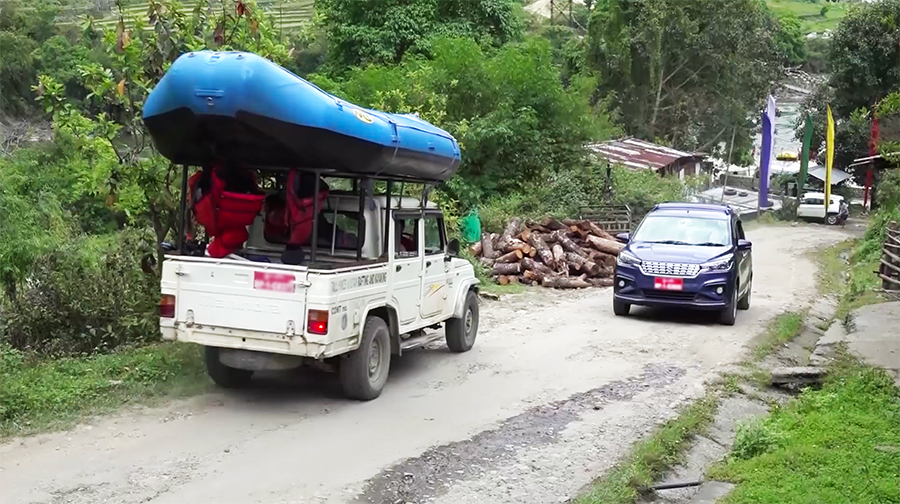 Worn-out Yebisa road continues to worry residents