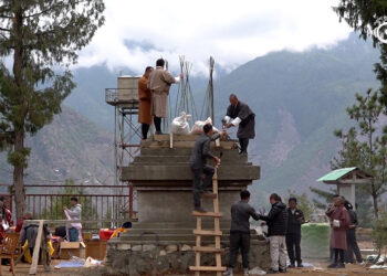 Nishioka Chorten renovation honours agricultural pioneer