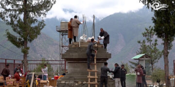 Nishioka Chorten renovation honours agricultural pioneer