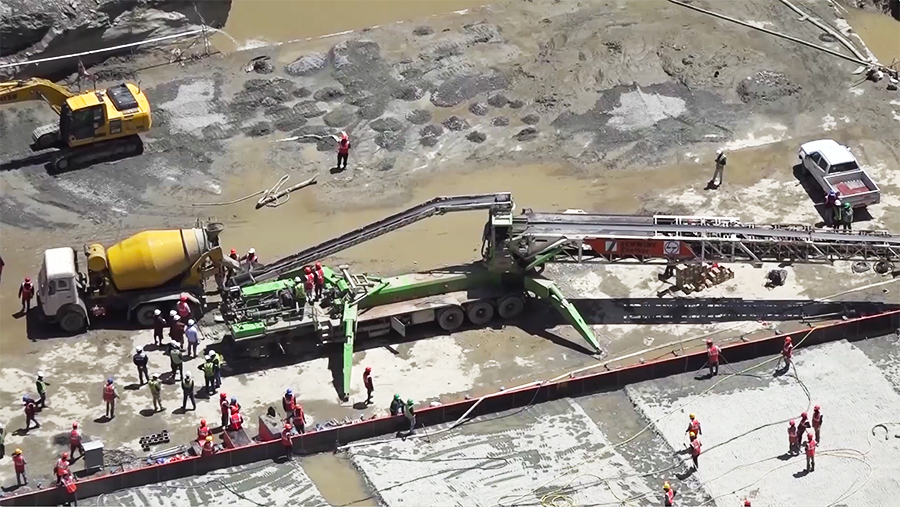 Punatsangchhu-I Hydropower Project resumes main dam construction after geological challenges