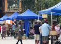 Fresh produce drives steady crowds at Phuentshogling Sunday market