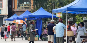 Fresh produce drives steady crowds at Phuentshogling Sunday market