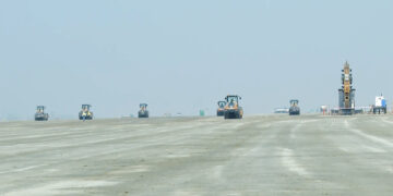 Foundation takes shape at Gelephu International Airport site