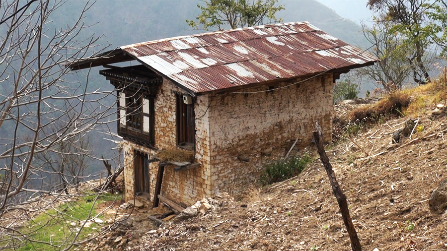 Rural-urban migration leaves homes abandoned in Dukti Chiwog