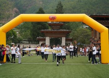 Civil servants mark Wellness Day with nationwide marathon