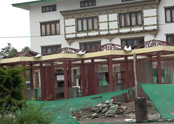 Damphu town sees infrastructure upgrades