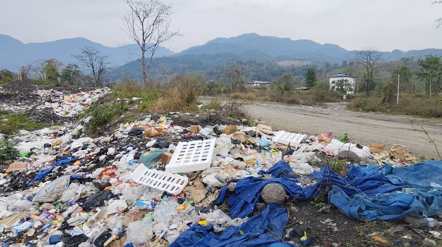 Open dumping continues as waste facility remains inactive