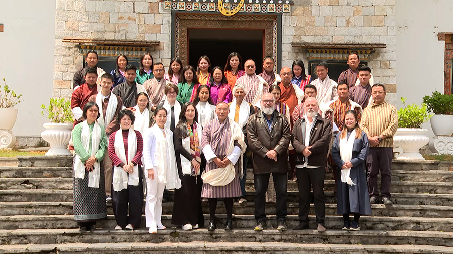 Foreigners learn Bhutanese arts through Bhutan Skills Programme