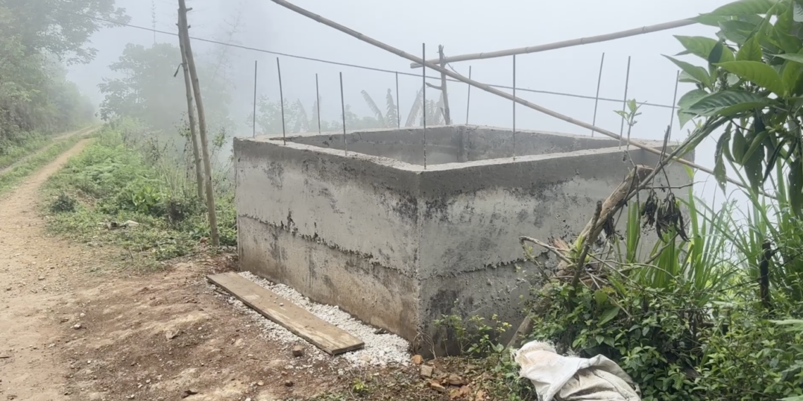 Household reservoirs to ease drinking water shortage in Risa Village, Monggar