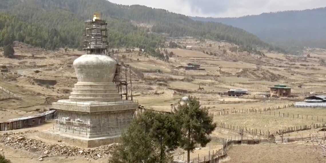 Ura’s Namgyel Chorten set for completion after prolonged delay