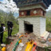Six arrested over vandalism of 15 chorten