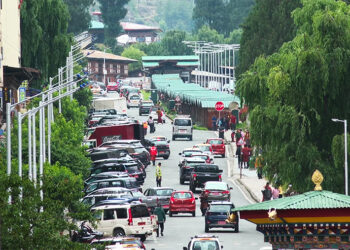 Lane discipline violations surge in Thimphu, exceeding last year’s total in just two months