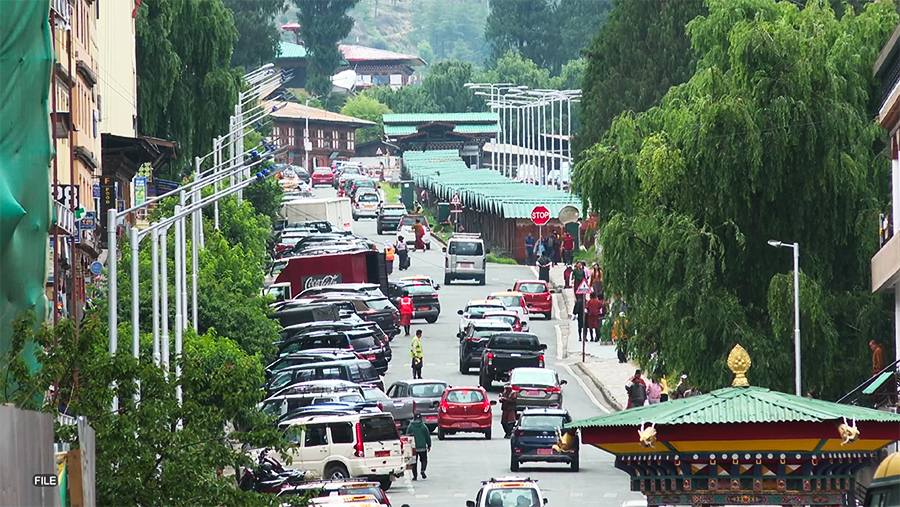 Lane discipline violations surge in Thimphu, exceeding last year’s total in just two months