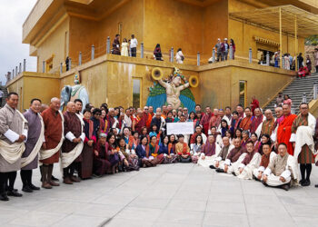 Over 70 Jangchub Chortens sponsored as GMC project draws widespread support