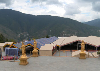 Kuensel Phodrang ready for month-long Kathrid Empowerment and Kyilchog Dorji Threngwa