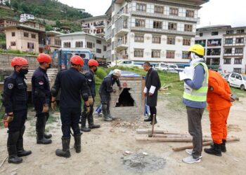 Thimphu tests earthquake preparedness through full-scale simulation