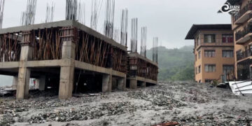 Heavy rain triggers flooding in Phuentshogling, displaces over 70 families