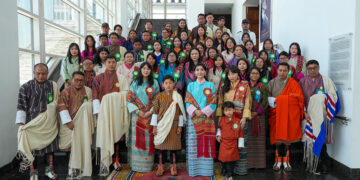 HRH Gyalsey graces consecration of Guru Tshengye Thongdrol at RTA
