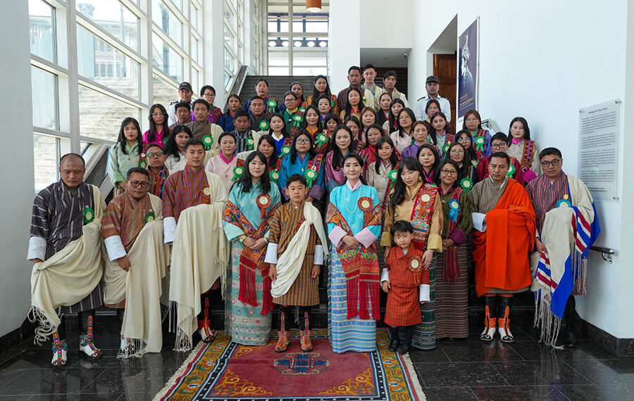 HRH Gyalsey graces consecration of Guru Tshengye Thongdrol at RTA