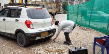 Public complaints lead to relocation of emission testing centre in Thimphu
