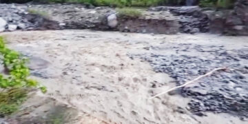 Bridge washed away, cutting off 75 households in Tsamang Gewog