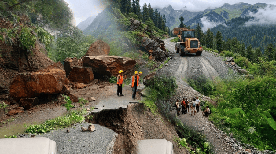 Monsoon road damage hits Nu 1.18bn amid shifting weather patterns, far above Nu 350 M allocation