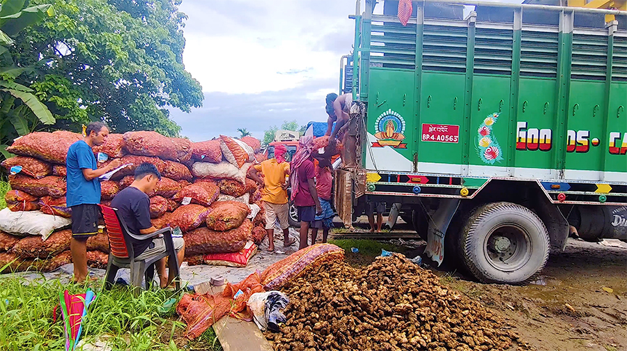 Strong Indian demand drives ginger price surge in Samdrup Jongkhar