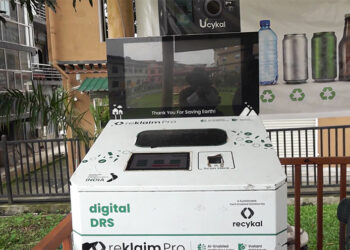 Reverse vending machines collect over 7 million recyclable items, pay out Nu 14 M to users