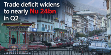 Trade deficit widens to nearly Nu 24bn in Q2