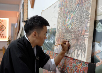 Bhutanese artist reimagines tradition through contemporary expression