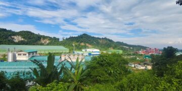 Industrial park access road awaits repair despite years of complaints