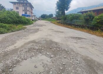 Residents call for maintenance of deteriorating Samdrupcholing road