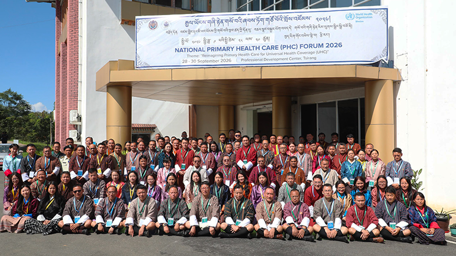 National Primary Health Care Forum 2026 begins in Tsirang