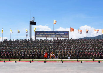 His Majesty The King graces Passing Out Parade of Gyalsung Training 2026 Batch (Cohort 2)