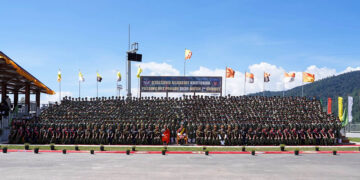 His Majesty The King graces Passing Out Parade of Gyalsung Training 2026 Batch (Cohort 2)