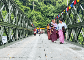 Chimti Bridge brings reliable monsoon connectivity for Logchina residents
