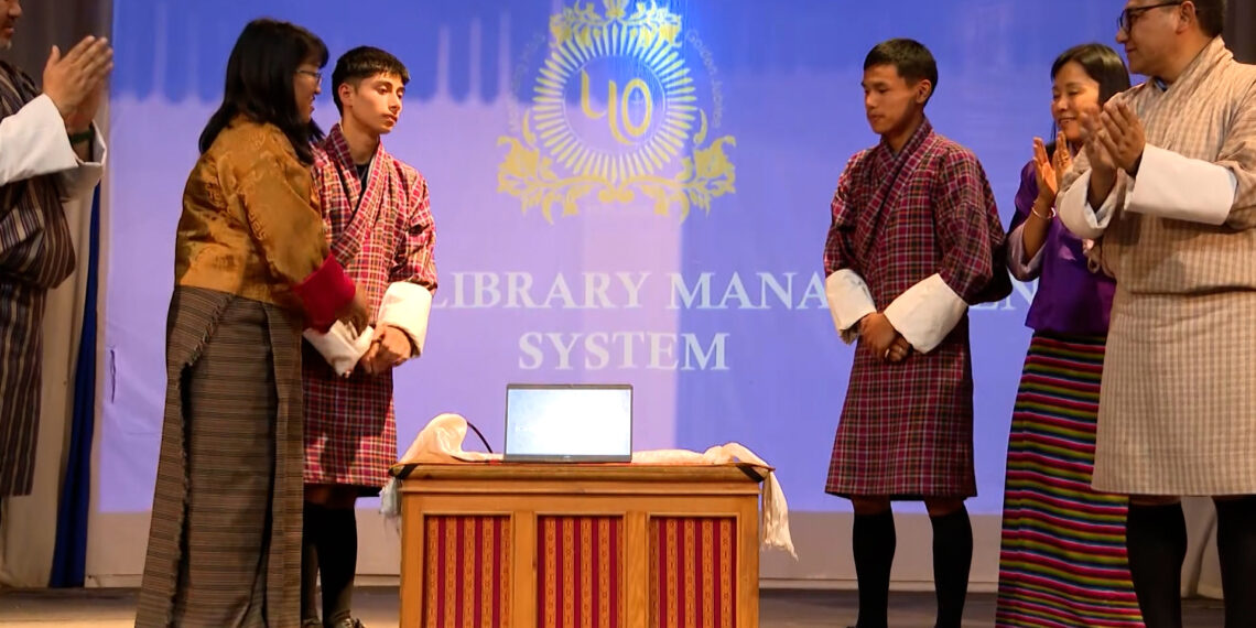 Two students turn a library problem into a digital solution