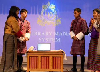 Two students turn a library problem into a digital solution