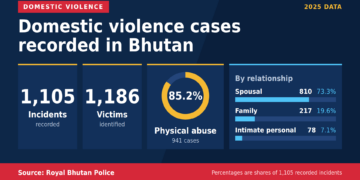 Three domestic violence cases every day