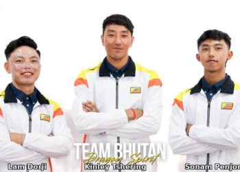 Bhutan’s three-member recurve team set for Asian Games
