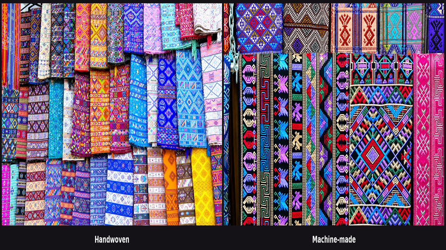 When machines recreate a handwoven tradition