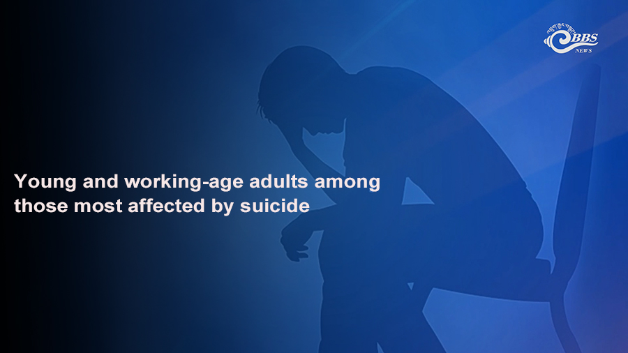 Young and working-age adults among those most affected by suicide