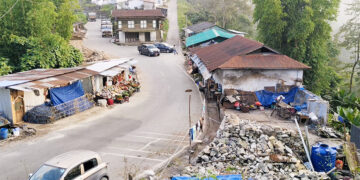 Narphung town set for transformation as shopkeepers begin rebuilding