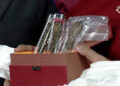 Three stolen phurbas recovered and returned to Thadra Goenpa
