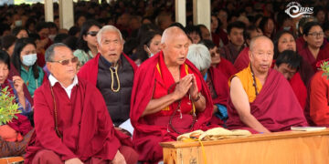 Hundreds gather at Changlimithang for Tshigduen Soeldep Bumthrak Chhenmo